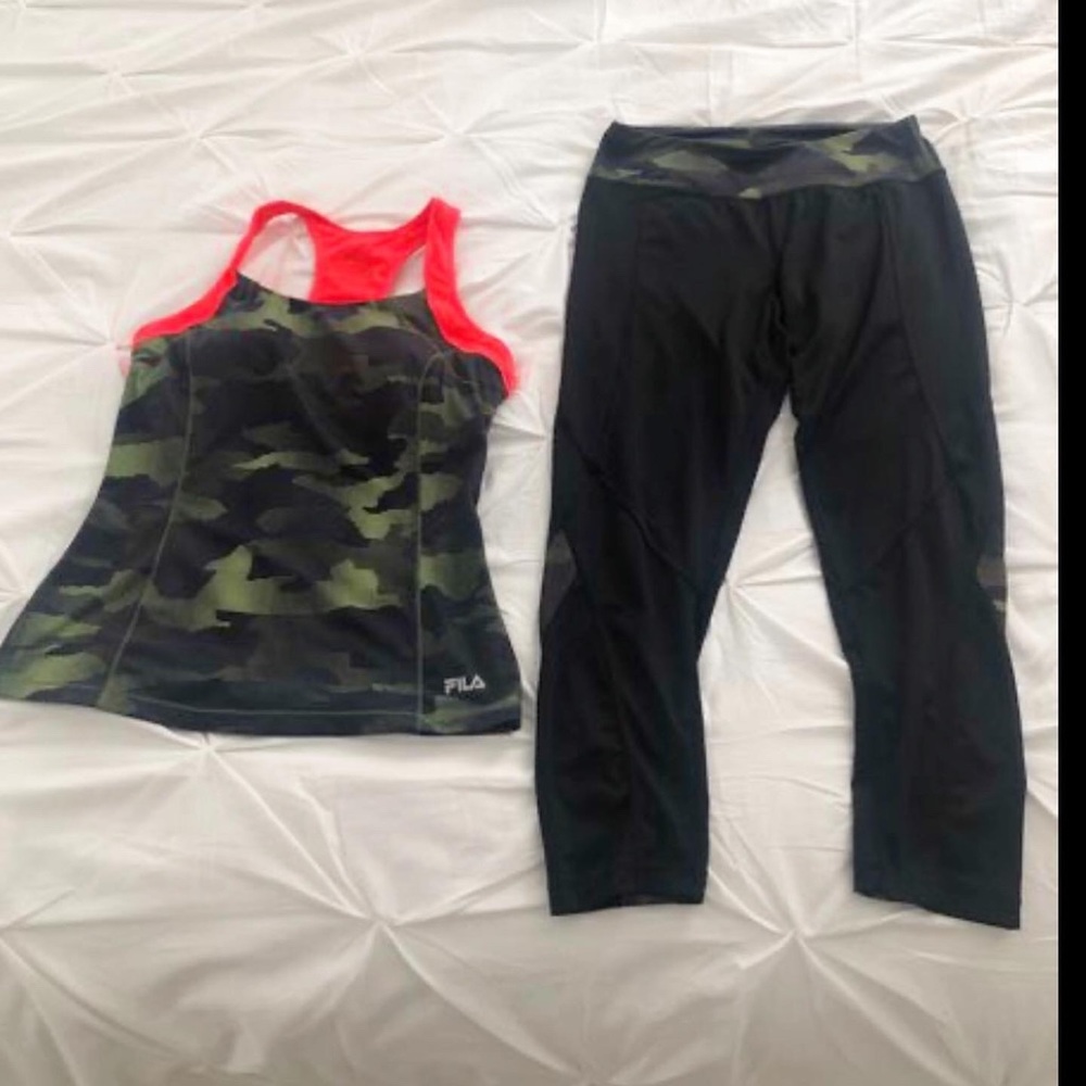 It’s a set! Workout outfit
